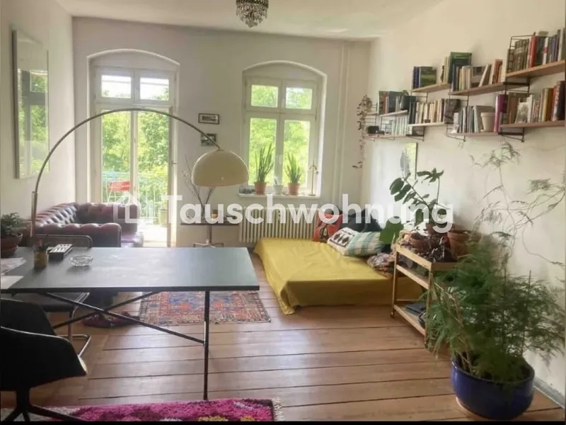 Tauschwohnung: Neukölln: 3-Z Wohnung, mit Blick auf Hasenheide m², 596 € — photo 1